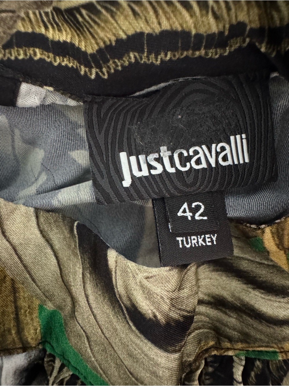 Just Cavalli Multi-Color Printed Piece